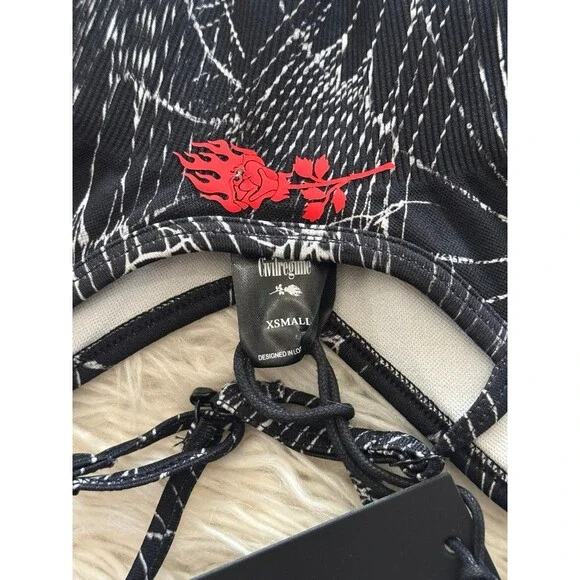 Civil Regime Overran by Webs Kelly Seamless Sports Bra Black Size XS - Picture 7 of 7